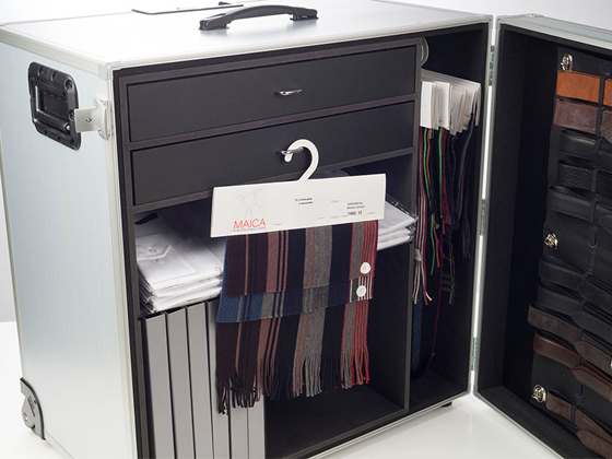 Alu Light | Musterkoffer für Stoffe und Accessoires