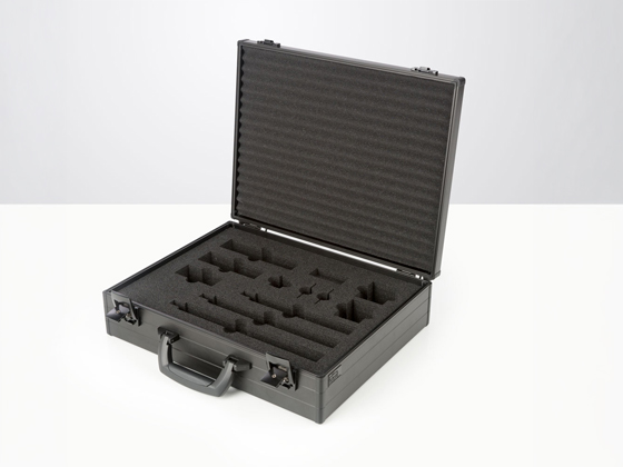 Alu Framecase | Koffer für Beschlagmuster und Zubehör