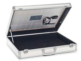 Aluminium cases for solar technology