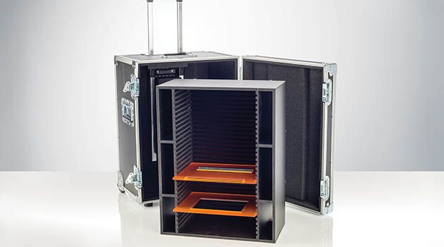 Flightcases avec tiroirs intégrés
