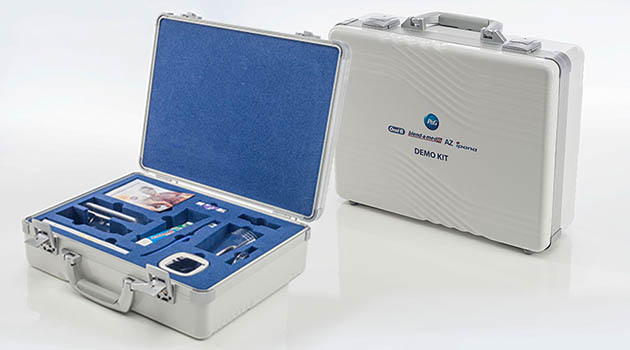 Vario Case hardcover koffers met blauwe schuimstof inzet