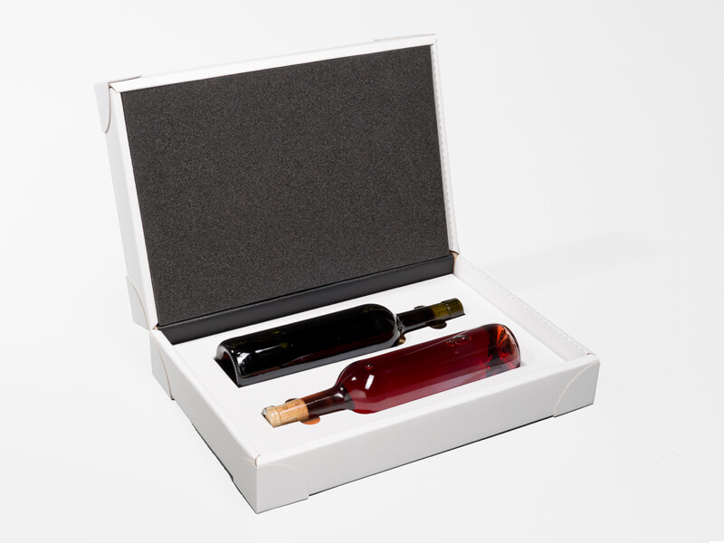 Kartonkoffer | Geschenkset für Wein und Spirituosen