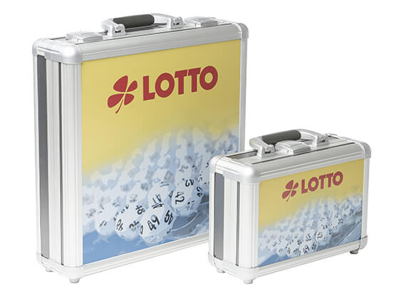 Alu case made for Toto Lotto