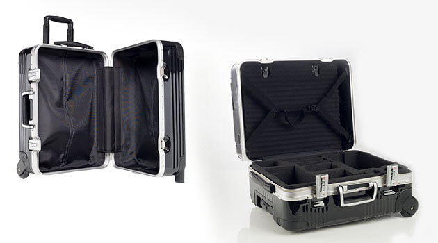 Air Line hardshell case with tailor made foam inserts